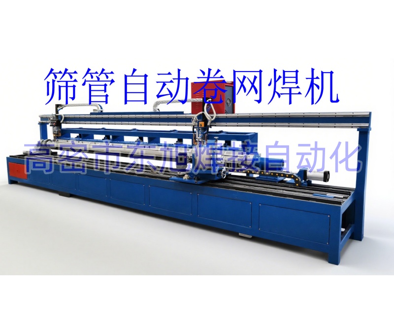 石油筛管自动卷网焊接机