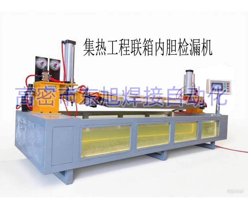 集热工程联箱内胆测漏机